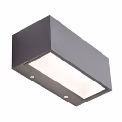 Collezione BOX TUTTE LE MISURE PER I TUOI AMBIENTI ESTERNI L'applique da esterno biemissione Box in alluminio offre una soluz ...