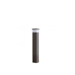 Sovil - Palo Basso Contemporaneo Kep Alluminio Caffè 1 Luce Led 9W 3000K