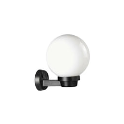 Iperbriko - Applique Sf. Opale D.20 E27 linea globo nero