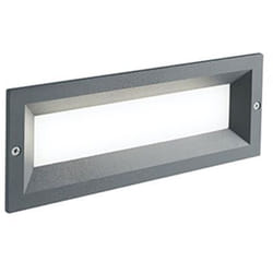 Lampada Da Incasso Contemporanea Mask Alluminio Grafite 12W Led 3000K