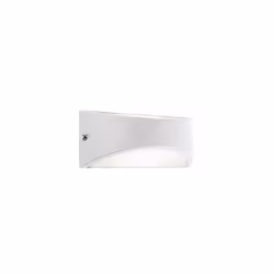 Applique Applique da Esterno a LED 10W 3000K Sovil Bianco Applique in alluminio pressofuso Finitura goffrata Diffusore in res ...