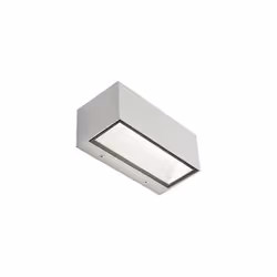 Applique in alluminio pressofuso. Finitura goffrata. Diffusori in vetro trasparente. Illuminazione con 24 LED SMD. Consumo: 1 ...