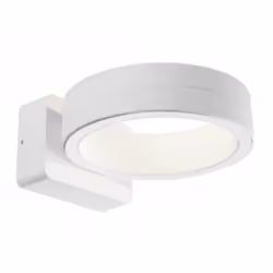 APPLIQUE TONDA LED 16W Applique in pressofusione di alluminio. Diffusore in termoplastico trasparente. Illuminazione a LED CO ...