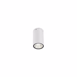 Punto luce in alluminio pressofuso. Finitura goffrata. Diffusore in vetro trasparente. Illuminazione con 1 LED COB. Luce di q ...