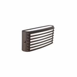 Applique in alluminio pressofuso. Finitura goffrata. Diffusore in resina satinata. Illuminazione con 14 LED SMD 2835. Luce di ...