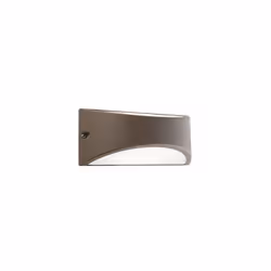 Applique in alluminio pressofuso. Finitura goffrata. Diffusore in resina satinata. Illuminazione con 14 LED SMD 2835. Modulo ...