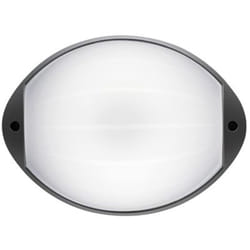 Applique Aperta Contemporanea Coco Alluminio Grafite 1 Luce Led 7W 4000K