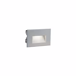Lampada Segna Passo Lampada Segna Passo Rettangolare da Incasso a Parete a LED 3W 3000K Sovil Alluminio Incasso / Segnapasso  ...