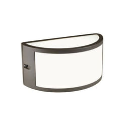 Applique led 10 w a Mezza Luna Petit Marrone