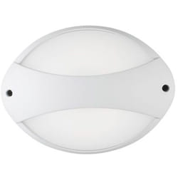 Applique Fascia Contemporanea Coconut Alluminio Bianco 1 Luce Led 7W 4000K