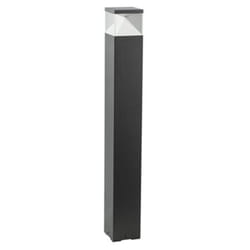 Sovil - Paletto Alto Moderno Diamond Alluminio Grafite e Termoplastica 12W Led 3000K