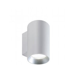 Applique Da Esterno Moderna Show Alluminio e Vetro Bianco Led 20W 3000K