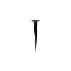 Picchetto Di Supporto Da Esterno Moderno Alluminio Nero H16,8Cm
