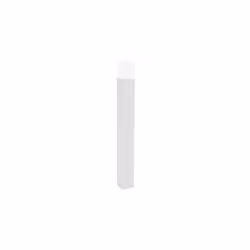 Paletto in pressofusione di alluminio. Diffusore in termoplastico opalino. Illuminazione con 18 LED SMD 2835. Consumo: 7W. Re ...