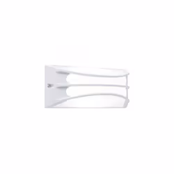 Applique in alluminio pressofuso. Finitura goffrata. Diffusore in resina satinata. Illuminazione con 14 LED SMD 2835. Luce di ...
