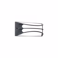 Applique in alluminio pressofuso. Finitura goffrata. Diffusore in resina satinata. Illuminazione con 14 LED SMD 2835. Luce di ...