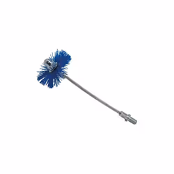 SCOVOLO IN NYLON CURVO CON MOLLA FLEXY BRUSH Scovolo in nylon con molla per la pulizia dei tubi per stufa a pellet, che prese ...