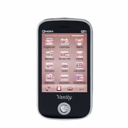 NGM-Mobile Vanity Touch, Barra, Doppia SIM, 7,11 cm (2.8"), 3,2 MP, 900 mAh, Nero