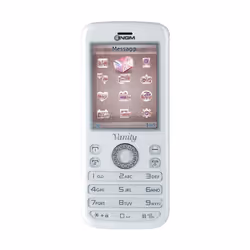 NGM-Mobile Vanity Young, Barra, Doppia SIM, 6,1 cm (2.4"), 2 MP, 950 mAh, Bianco