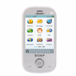 NGM-Mobile Soap Evo, Barra, Doppia SIM, 7,11 cm (2.8"), 3,2 MP, 950 mAh, Bianco