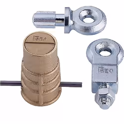 Materiale campana : Realizzata in ottone , un materiale altamente resistente alla corrosione e all'usura, ideale per applicaz ...