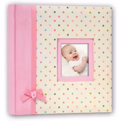 ZEP Pergamin Kara album fotografico e portalistino Azzurro, Rosa 20 fogli 24 x 24 cm - Vista aggiuntiva 5