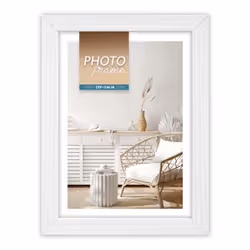 ZEP Vivan 3, Cornice per foto singola, MDF, Bianco, 30 x 40 cm, Rettangolare, 320 mm