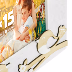 ZEP PV7446 cornice per quadro Cornice per foto singola Marrone, Bianco - Vista aggiuntiva 5