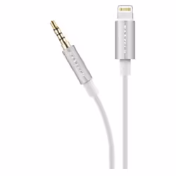 CAVO AUDIO Questo cavo universale lightning A AUX3.5mm connettore jack è l'adattatore perfetto per quando il tuo dispositivo  ...