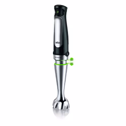 Braun MultiQuick 7 0X22111427 frullatore Frullatore ad immersione 1000 W Nero, Acciaio satinato - Vista aggiuntiva 4