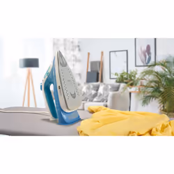 Braun FI 3144 BL Ferro da stiro a secco e a vapore Piastra in Ceramica 2400 W Blu - Vista aggiuntiva 4