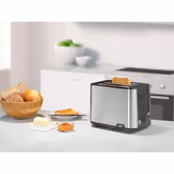 Braun HT 1510 8 2 fetta/e 900 W Nero, Acciaio inox - Vista aggiuntiva 4