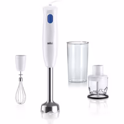 Scopri la nuova facilità con il frullatore a immersione Braun più leggero: il nuovo MultiQuick 1. Facile da usare con un solo ...