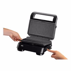 Braun SM5006 tostiera 800 W Nero, Argento - Vista aggiuntiva 2