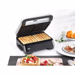 Braun SM5006 tostiera 800 W Nero, Argento - Vista aggiuntiva 4