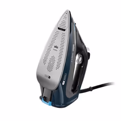 Braun TexStyle 9 0127409002 ferro da stiro Ferro a vapore EloxalPlus soleplate 3200 W Blu scuro