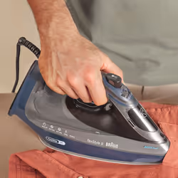 Braun TexStyle 9 0127409002 ferro da stiro Ferro a vapore EloxalPlus soleplate 3200 W Blu scuro - Vista aggiuntiva 5