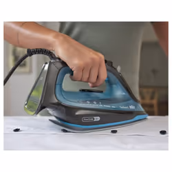 Braun TexStyle 5 Ferro a vapore Piastra in Ceramica 2600 W Nero, Blu - Vista aggiuntiva 4