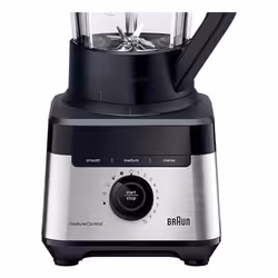 Braun JB 7551 BK Frullatore per cottura 1400 W Nero, Acciaio inox, Trasparente - Vista aggiuntiva 4