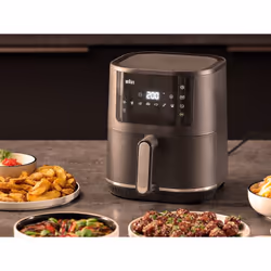 Braun MultiFry 3 Singolo 4,3 L Indipendente 1500 W Friggitrice ad aria calda Nero - Vista aggiuntiva 7
