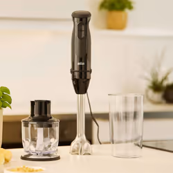 Braun MultiQuick 3 MQ30201M 0,6 L Frullatore ad immersione 900 W Nero, Acciaio satinato - Vista aggiuntiva 4