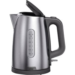 Braun WK 1500 GY bollitore elettrico 1,7 L 2200 W Grigio, Acciaio inox