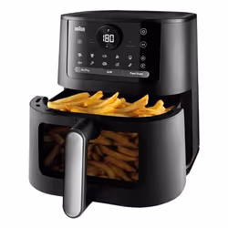 Braun HF5073 Singolo 6 L Indipendente 2000 W Friggitrice ad aria calda Nero