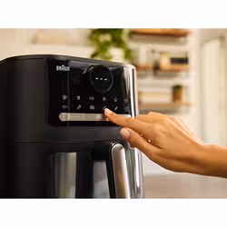 Braun HF5073 Singolo 6 L Indipendente 2000 W Friggitrice ad aria calda Nero