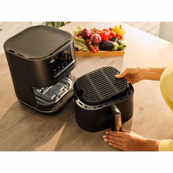 Braun HF5073 Singolo 6 L Indipendente 2000 W Friggitrice ad aria calda Nero - Vista aggiuntiva 4