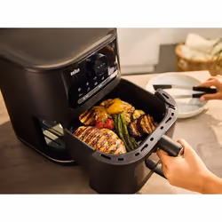 Braun HF5073 Singolo 6 L Indipendente 2000 W Friggitrice ad aria calda Nero - Vista aggiuntiva 5