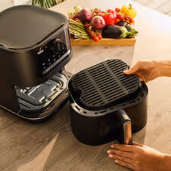 Braun HF 5075 Singolo Indipendente 2000 W Friggitrice ad aria calda Nero, Grigio - Vista aggiuntiva 4