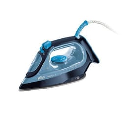 Braun TexStyle 3 SI 3050 BL Ferro da stiro a secco e a vapore Piastra in Ceramica 2400 W Blu