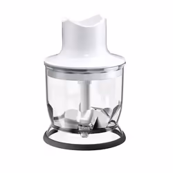 Braun MQ 20, Ciotola tritatutto per frullatore, 0,35 L, Acciaio inox, Bianco, MultiQuick 3 / MultiQuick 3 Vario / MultiQuick ...