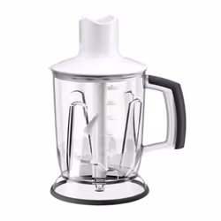 Braun 8021098770424, Ciotola tritatutto per frullatore, Nero, Trasparente, Bianco, Serie5